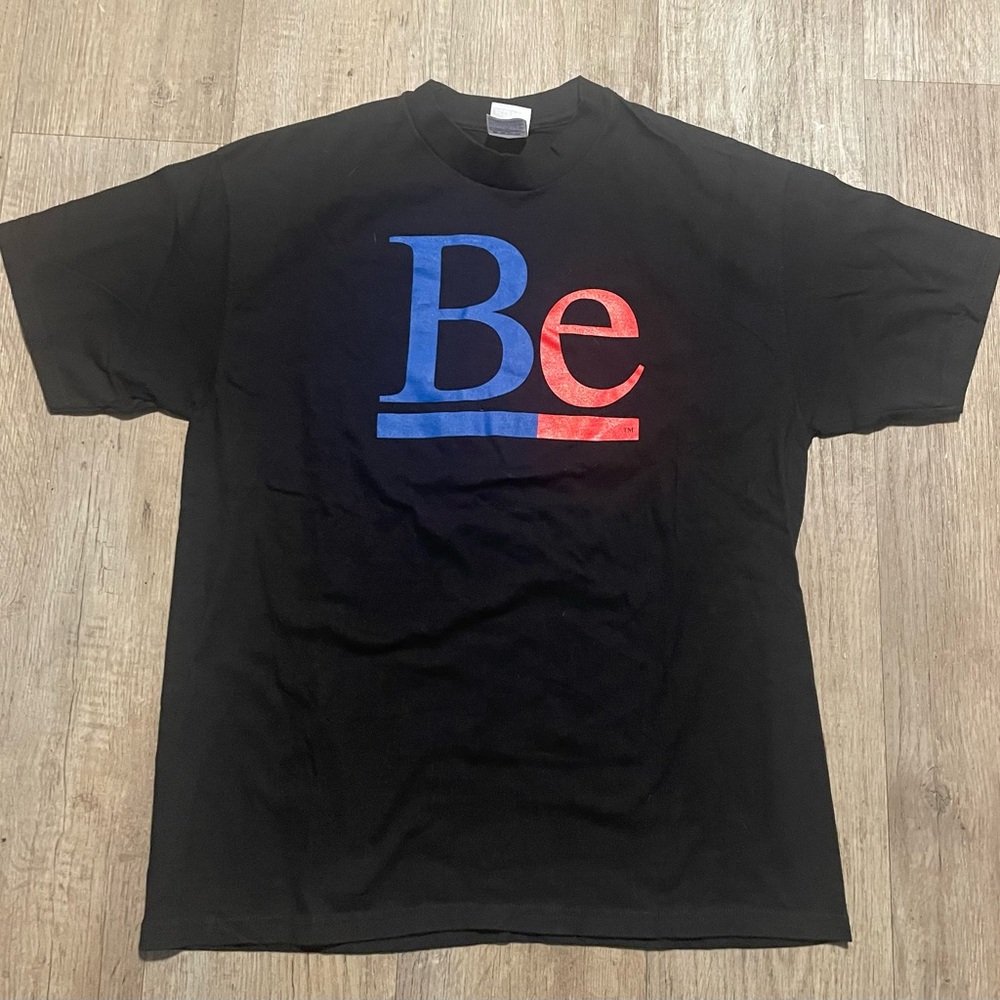 Vintage 90s Be Inc. BeOS Computer Promo T-Shirt
